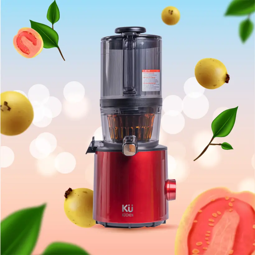 Máy ép chậm KUCHEN KU 1206 màu đỏ - Ảnh 2